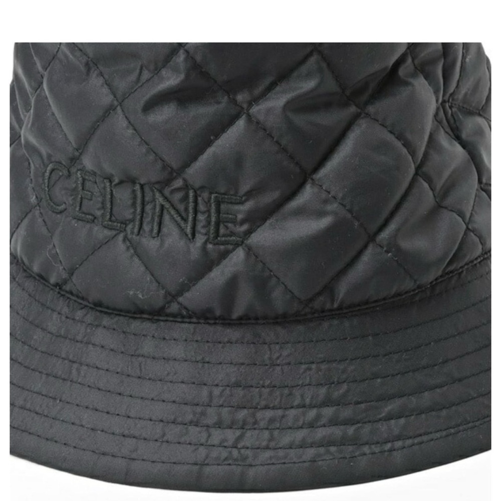 Celine Quilted Bucket Hat - Picture 6 of 9